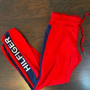 Red jogger